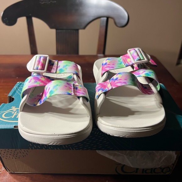 Chaco Chillos slide light tie dye / beige - Picture 5 of 10